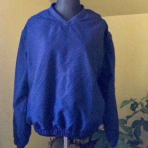 Grand slam golf long sleeve pullover windbreaker